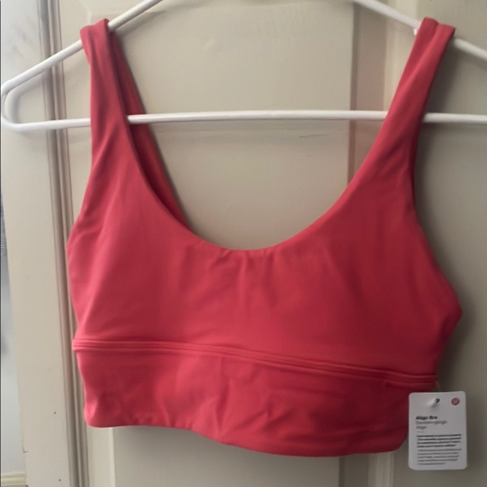 NWT Lululemon Align Bra A/B Pink
